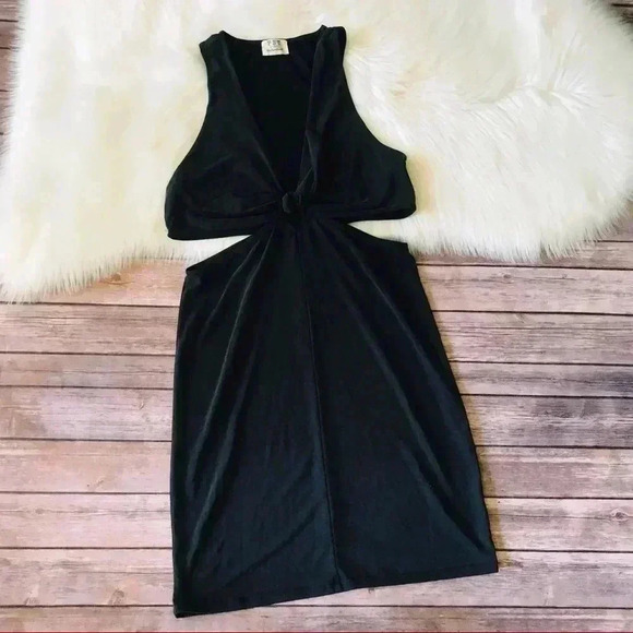 New PST Summer Dress Cut Out Sides Sz L - Picture 8 of 8